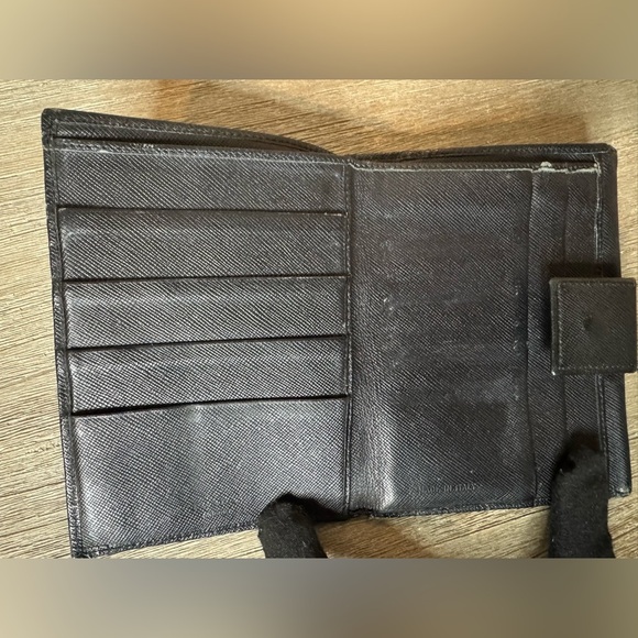 Prada Leather Wallet | Good to Fair Condition - Picture 7 of 9